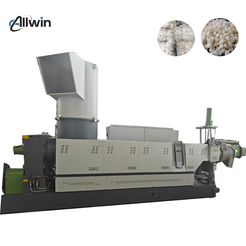 500kg/h HDPE LDPE Film Pelletizer Machine | Plastic Recycling Granulator